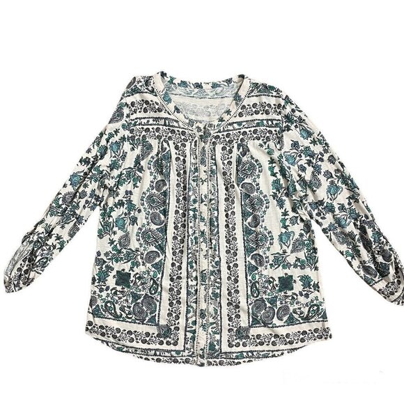 Style & Co. Tops - Boho paisley floral top